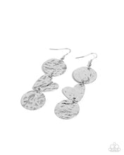 Load image into Gallery viewer, Paparazzi ♥ Hammered Haze - Silver ♥ E2133