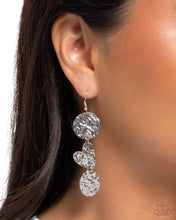 Load image into Gallery viewer, Paparazzi ♥ Hammered Haze - Silver ♥ E2133