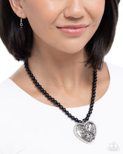 Load image into Gallery viewer, Paparazzi ♥ Heartfelt Hummingbird - Black ♥ N2745