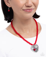 Load image into Gallery viewer, Paparazzi ♥ Heartfelt Hummingbird - Red ♥ N2750