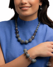 Load image into Gallery viewer, Paparazzi ♥ Hematite Hallmark - Silver ♥ S213