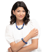 Load image into Gallery viewer, Paparazzi ♥ Hematite Hallmark - Blue ♥ S218