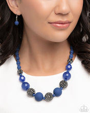 Load image into Gallery viewer, Paparazzi ♥ Hematite Hallmark - Blue ♥ S218