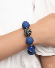 Load image into Gallery viewer, Paparazzi ♥ Hematite Hallmark - Blue ♥ S218