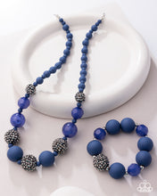 Load image into Gallery viewer, Paparazzi ♥ Hematite Hallmark - Blue ♥ S218