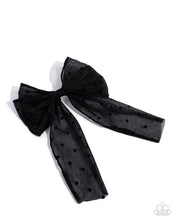 Load image into Gallery viewer, Paparazzi ♥ Here We BOW Again - Black ♥ Hair Clip C45