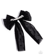Load image into Gallery viewer, Paparazzi ♥ Here We BOW Again - Black ♥ Hair Clip C45