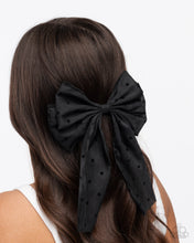Load image into Gallery viewer, Paparazzi ♥ Here We BOW Again - Black ♥ Hair Clip C45