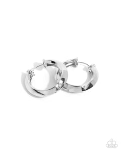 Paparazzi ♥ Hinged Homage - Silver ♥ E1899