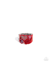 Load image into Gallery viewer, Paparazzi ♥ Honorable Hearts - Red ♥ R458