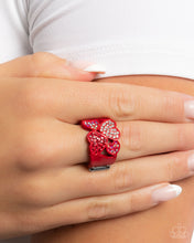Load image into Gallery viewer, Paparazzi ♥ Honorable Hearts - Red ♥ R458