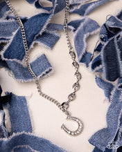 Load image into Gallery viewer, Paparazzi ♥ Horseshoe Headline - White ♥ N2718