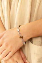 Load image into Gallery viewer, Paparazzi ♥ I Can Feel Your Heartbeat Bracelet  &amp; My HEARTBEAT Will Go On ♥ Brown Set S98