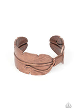 Load image into Gallery viewer, Paparazzi ♥ Quill Quencher - Copper ♥ Cuff Bracelet EX81