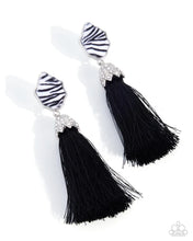 Load image into Gallery viewer, Paparazzi ♥ Iconic Zebra - Black ♥ E2306