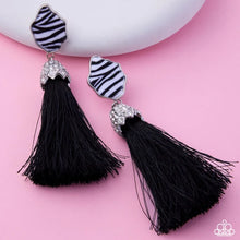 Load image into Gallery viewer, Paparazzi ♥ Iconic Zebra - Black ♥ E2306