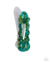 Load image into Gallery viewer, Paparazzi ♥ Jovial Jellyfish - Green ♥ Hair Clip C54