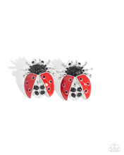 Load image into Gallery viewer, Paparazzi ♥ Lavish Ladybug - Red ♥ Post E1935