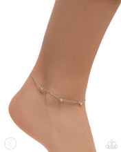 Load image into Gallery viewer, Paparazzi ♥ Love Me Hopeless - White ♥ Anklet A45