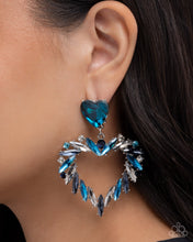 Load image into Gallery viewer, Paparazzi ♥ Memorable Marquise - Blue ♥ Post E2070