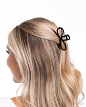 Load image into Gallery viewer, Paparazzi ♥ Merry BOW Round - Black ♥ Hair Clip C71