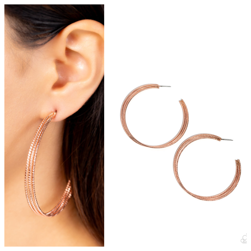 Paparazzi ♥ Candescent Curves - Copper ♥ E1461