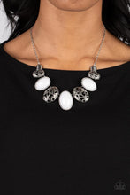 Load image into Gallery viewer, Paparazzi ♥ Patterned Paisley - White ♥ N1478