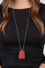 Load image into Gallery viewer, Paparazzi ♥ Private Plateau - Red ♥ N1622