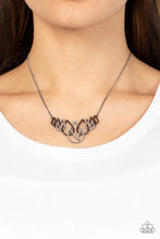 Load image into Gallery viewer, Paparazzi ♥ Thunderstruck Teardrops - Black ♥ N1630