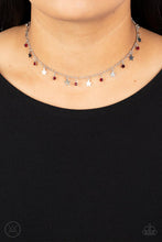 Load image into Gallery viewer, Paparazzi ♥ Little Lady Liberty - Red Chocker ♥ N1679
