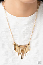 Load image into Gallery viewer, Paparazzi ♥ Cue the Chandelier - Gold ♥ N1800