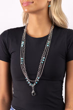 Load image into Gallery viewer, Paparazzi ♥ Seize the Stacks - Blue ♥ Lanyard N1851