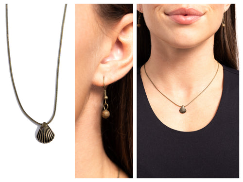 Paparazzi ♥ Seashell Simplicity - Brass ♥ NN2124