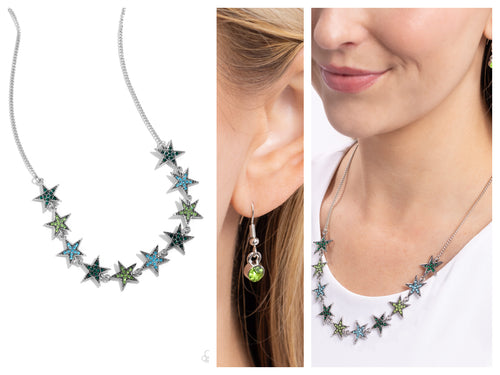 Paparazzi ♥ Star Quality Sensation - Green ♥ N2143