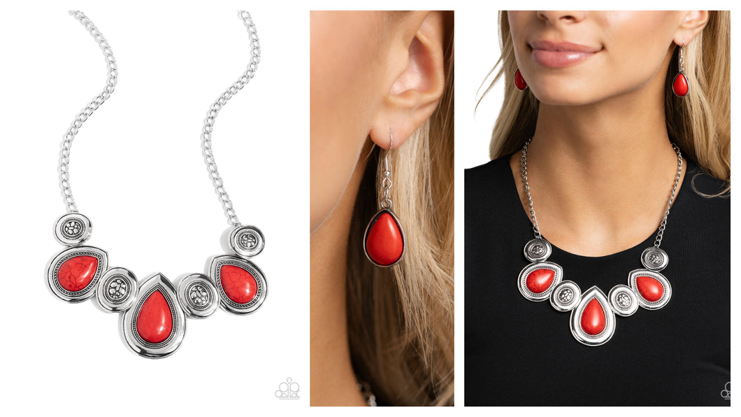 Paparazzi ♥ Rustic Remix - Red ♥ N2154