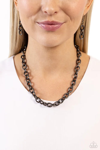 Paparazzi ♥ Things Have CHAIN-ged - Black ♥ N2161