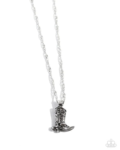 Paparazzi ♥ Collectable Cowboy - Silver ♥ N2178