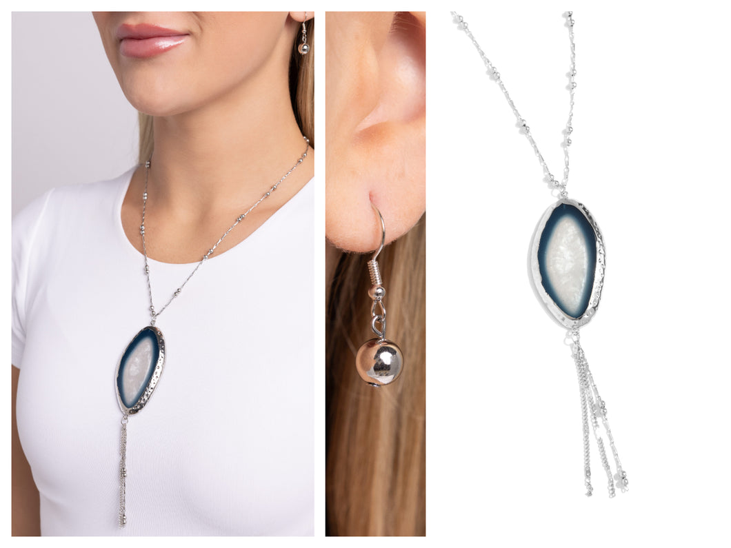 Paparazzi ♥ Geode Gamble - Blue ♥ N2201