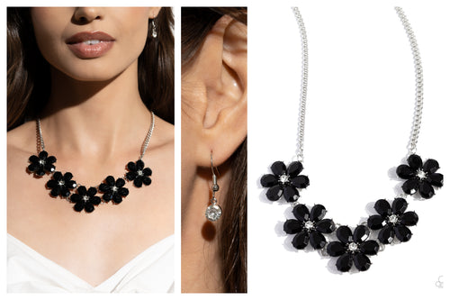 Paparazzi ♥ Floral Fun - Black ♥ N2205