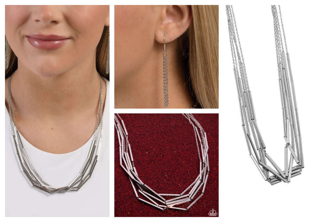 Paparazzi ♥ Dynamic Default - Silver ♥ N2206