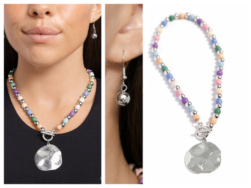 Paparazzi ♥ Textured Trinket - Multi ♥ N2208