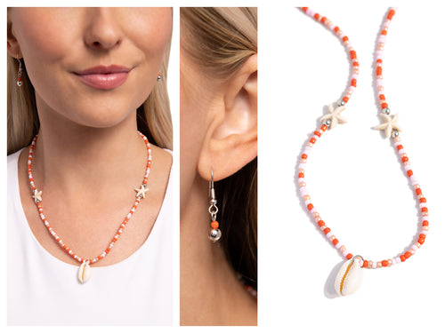 Paparazzi ♥ Beachside Beauty - Orange ♥ N2223