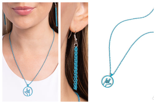 Paparazzi ♥ Abstract ASL - Blue ♥ N2247