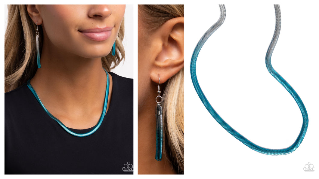 Paparazzi ♥ Spray Paint Sass - Blue ♥ N2251