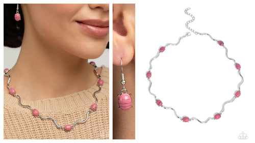 Paparazzi ♥ Striped Season - Pink ♥ N2257