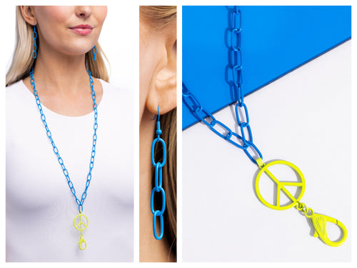 Paparazzi ♥ Tranquil Unity - Blue ♥ Lanyard N2264