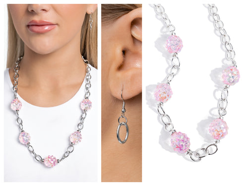 Paparazzi ♥ Gentle Glass - Pink ♥ N2270