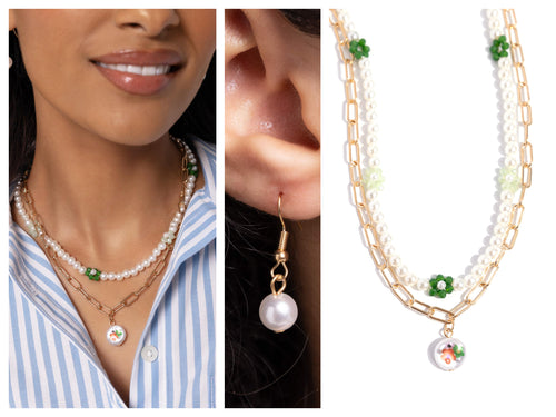 Paparazzi ♥ Painted Pageantry - Green ♥ N2272