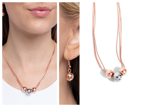 Paparazzi ♥ Beaming Beads - Copper ♥ N2278