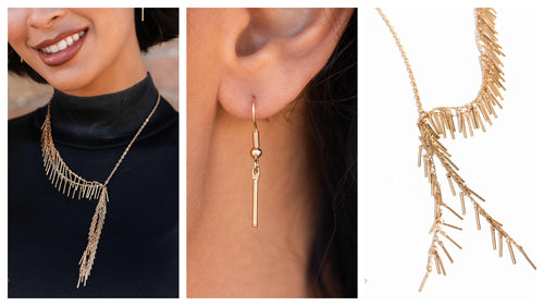 Paparazzi ♥ Linear Leap - Gold ♥ N2282